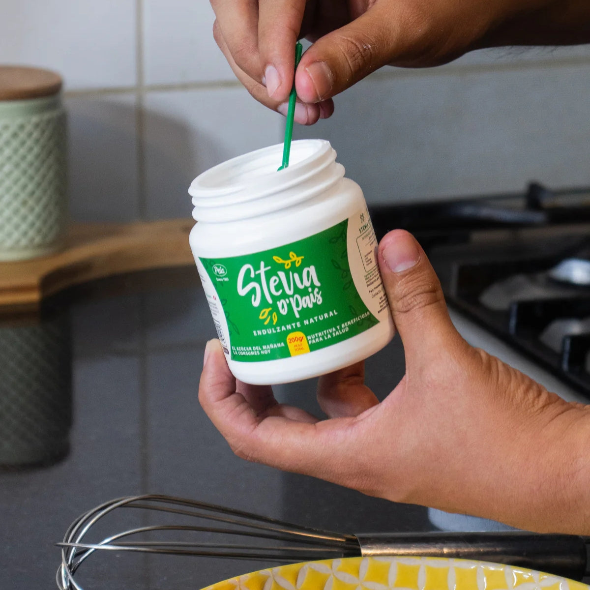 |𝐏𝐚𝐜𝐤 6 𝐮𝐧𝐝| Stevia Pura 200g D'Pais