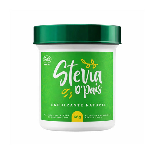|𝐏𝐚𝐜𝐤 12 𝐮𝐧𝐝| Stevia Pura 66g D'Pais