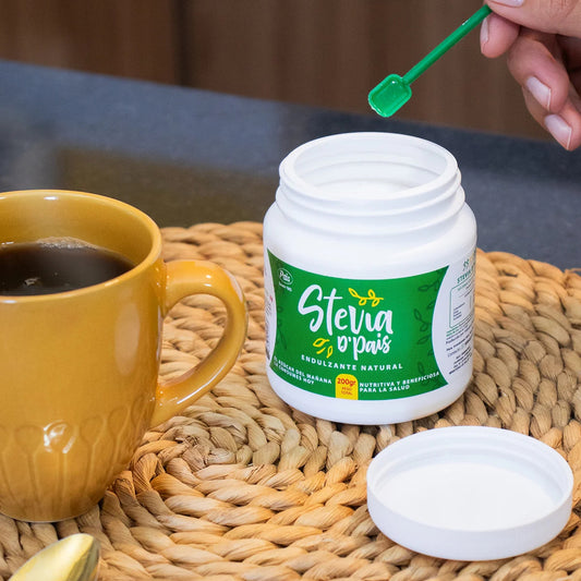 |𝐏𝐚𝐜𝐤 6 𝐮𝐧𝐝| Stevia Pura 200g D'Pais