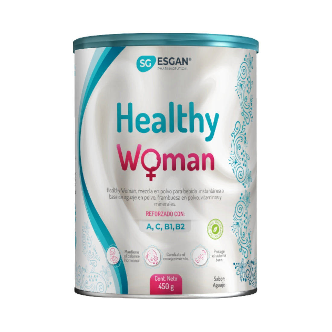 | 𝟯 𝘂𝗻𝗱 | Colageno Con Inositol, Coq10, Potasio, Calcio Y Vitaminas B Healthy Woman