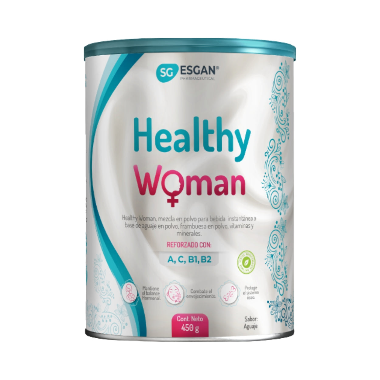 | 𝟯 𝘂𝗻𝗱 | Colageno Con Inositol, Coq10, Potasio, Calcio Y Vitaminas B Healthy Woman