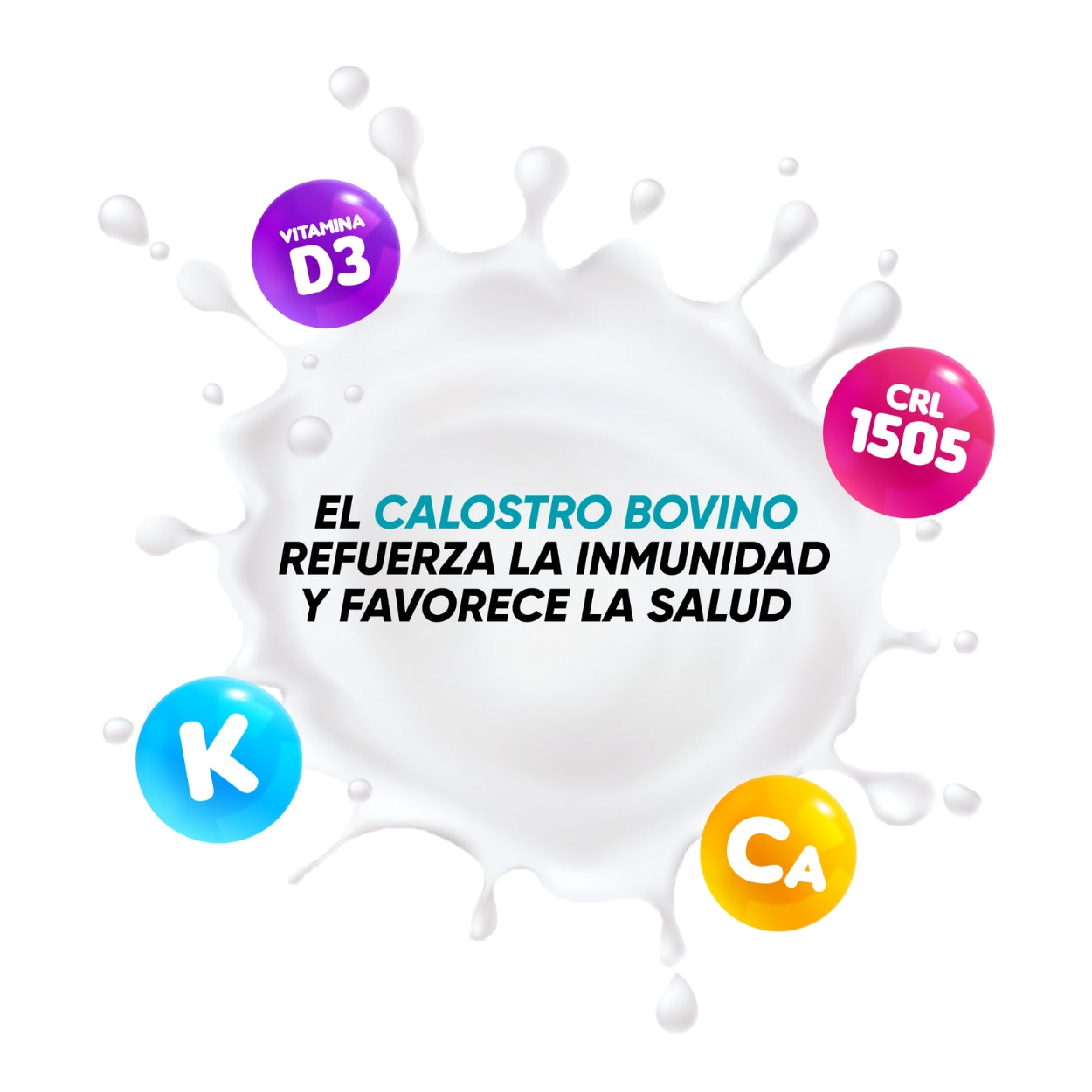 | 𝟯 𝘂𝗻𝗱 | Formula Completa con Calostro de Bovino y Fibra Probiotica Inmuno